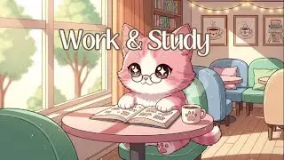 Study, Work, Relax 🌸 | 1 Hour Kawaii Lo-fi Cafe Music☕🐱 |  Kitty Caffe Radio