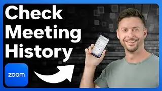 Как проверить историю старых конференций Zoom