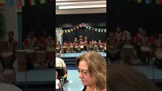 Tribal rhythm performs at South Olive Elementary