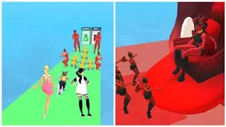 BAD GIRL RUN 👸🏻❓😈 Gameplay All Levels iOS, Android Walkthrough Game Mobile New Level