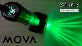 MOVA X4 Pro - The Best Wet and Dry Vacuum , Innovative and Cleans with Hot Water