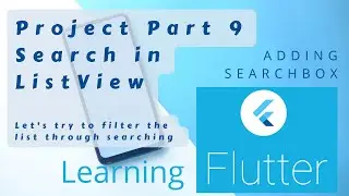 Flutter Search on  ListView [Learning Flutter]