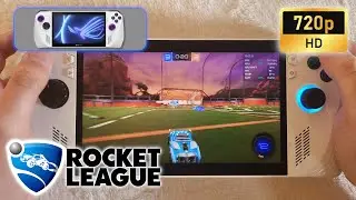 ASUS ROG Ally | Rocket League | 720p | Performance settings