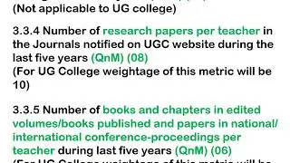 NAAC New Methodology Criteria III PPT IQAC Video