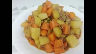 Giniling na baboy (Ground pork with vegetables) by healthy and yummy recipes