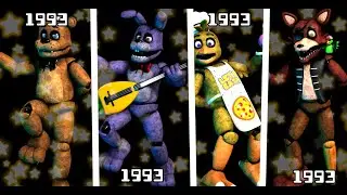 ALL TYPES OF STYLIZED ANIMATRONICS Fanmade Timeline V1