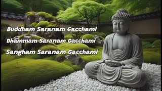 BUDDHAM SHARANAM GACHHAMI |  THREE JEWELS OF BUDDHISM | BUDDHISM CHANTS | MEDITATION |