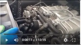 How To Change a 2011 Audi q7 3 0 Thermostat and Water Pump and How To Remove The Super Charge