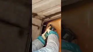 Разбираем старый салон автодома