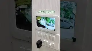 Hikvision Video Intercom With Electronic Door Lock, Video Door Phone Connection #vdp #gatelock