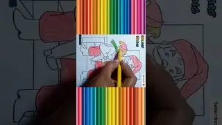 Santa Claus Coloring Pge | Colors Studio | #bestvideo #learning #beautifulcolours #youtubeshorts