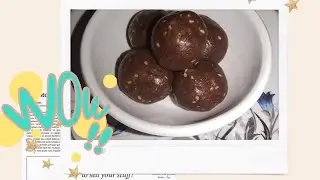 How to make Ragi laddu||Sam presents||