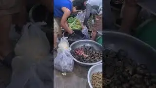 Very slippery and hard to hold.  Fish market scene. #shorts