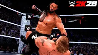 WWE 2K26: Brock Lesnar vs Roman Reigns – Epic Gameplay Notion!