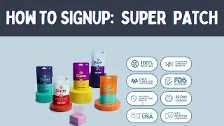 Super Patch - How To Sign Up for the First Time - Step by Step