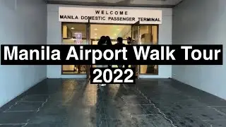 Manila Airport Walk Tour 2022 (NAIA Terminal 4 - Domestic Flights)