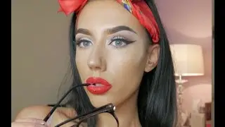 PIN UP INSPIRED MAKE-UP|AMELIAROSETAYLOR|