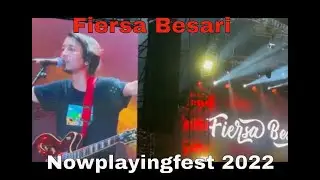 Runtuh Live Version !!!!!! Fiersa Besari - Runtuh at Nowplayfest 2022 Cimahi