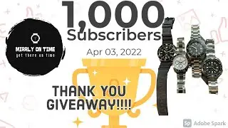 1,000 Subscriber Giveaway, How To Win!!! #giveaway #1000subscribergiveaway #subscribe #mirrlyontime