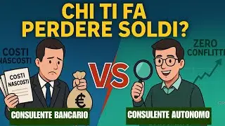 Consulente autonomo vs bancario: ecco chi ti fa perdere soldi!