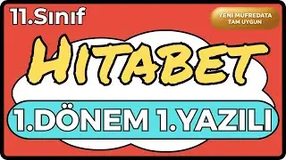 11 Hitabet ve Mesleki Uygulama 1. Dönem 1. Yazılı | YENİ MÜFREDAT VE MAARİF'E UYGUN