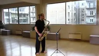 Juan Carlos Navas Mena, 12 technical - interpretive studies for saxophone (Νο 1)