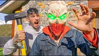 LE ABRO LA CABEZA A EL ZOMBIE CON UN NUEVO ARMA LETAL !! Makiman
