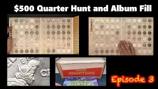 $500 Quarter Box Hunt - Did we finish our National Park Book? Episode 3