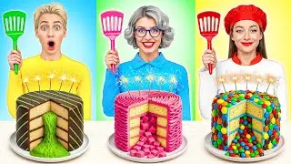 Кулинарный Челлендж: Я против Бабушки | Укрась Торт Челлендж от Candy DO