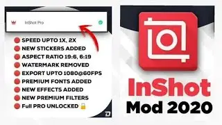 InShot Pro App Download link|Fully Unlock All Features