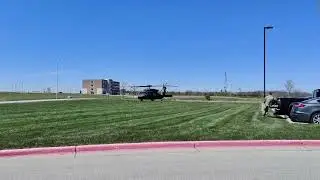 US Army Helicopter Visit to Missouri Innovation Campus: Academic Engagement | UCM, Lee's Summit, MO
