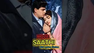 MERA PYAR BHI TU HAI 4K- Mukesh Suman Kalyanpur - Rajendra Kumar Vjayanthimala -Saathi 1968 Songs