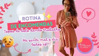 Rotinha de encomendas voltando aos poucos #papelariacriativa #topodebolo #empreendernoartesanato