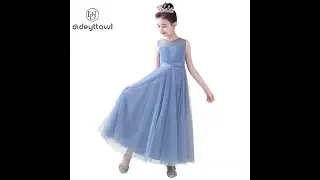 Dideyttawl New Flower Girl Dresses Junior Bridesmaid Wedding
