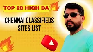 Top 20 High DA Chennai Classifieds Sites List 🔥 Chennai Classifieds Sites List 2025
