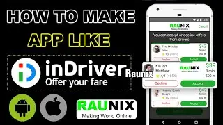 Сделать приложение похожим на Indriver | Как сделать приложение такси похожее на indriver | Индрайвер Клон