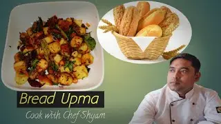Bread upma | South indian breakfast | Easy homemade Recipe By GlobalChef Shyam