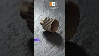 Brass furniture knob
