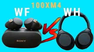 SONY WF-1000XM4 Vs. SONY WH-1000XM4 | ¿Cuál comprar?