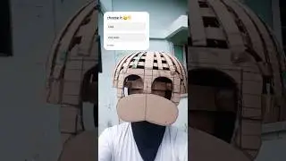 Glamrock Freddy - pierwsze spojrzenie na kartonową maskę DIY #fivenightsatfreddys #cosplay #szorty
