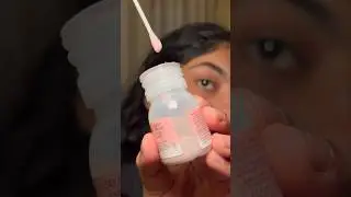 This pink solution is an acne wonder! #acnefree #antiacne #acnetreatment #skincare #skin #acnes