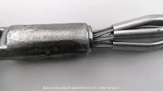 Galvanized Steel Multi-weave Wire Mesh Cable Pulling Grips