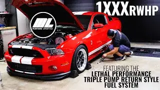 1000+hp GT500 and the fuel system you need to run it from Lethal Performance!