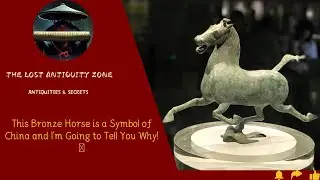 Incredible Chinese Bronze Art-The Galloping Horse Treading on a Flying Swallow🐎