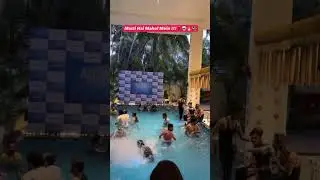 pool party 🥳#Goa #party #goaparty