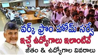 ఏపీ లో WORK FROM HOME JOBS Update||Eligibility details and salary 2025