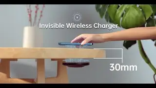 How to install the Choetech Invisible wireless charger undertable?