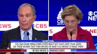 South Carolina Democratic Debate (Michael Bloomberg vs Sanders and Warren)