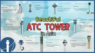 Beautiful air traffic control tower in Asia [atc for you]