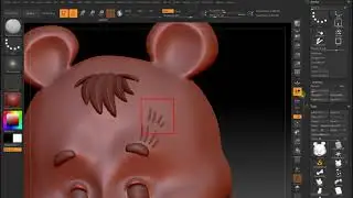 ZBRUSH Stroke, inventory (RUS) на русском. Дополнительные функции кистей